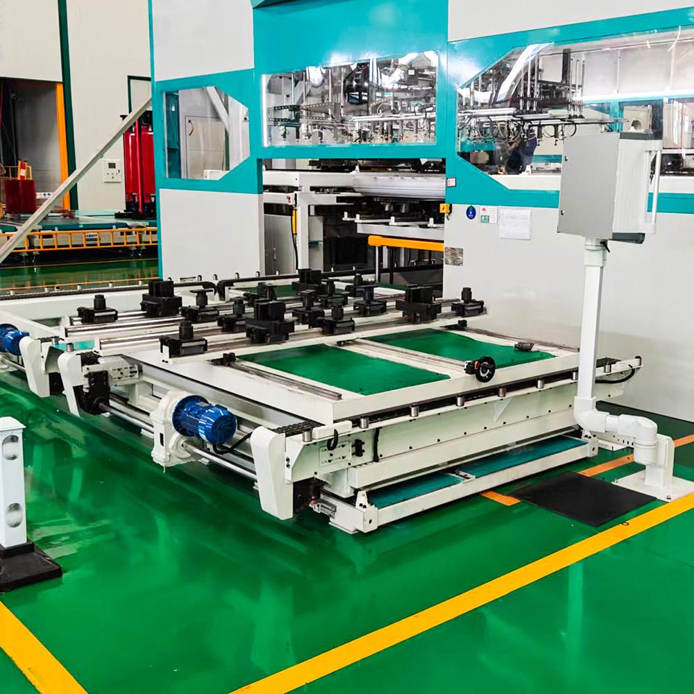 LXD-260-2 Jalur Penumpukan Inti Transformator Offline
