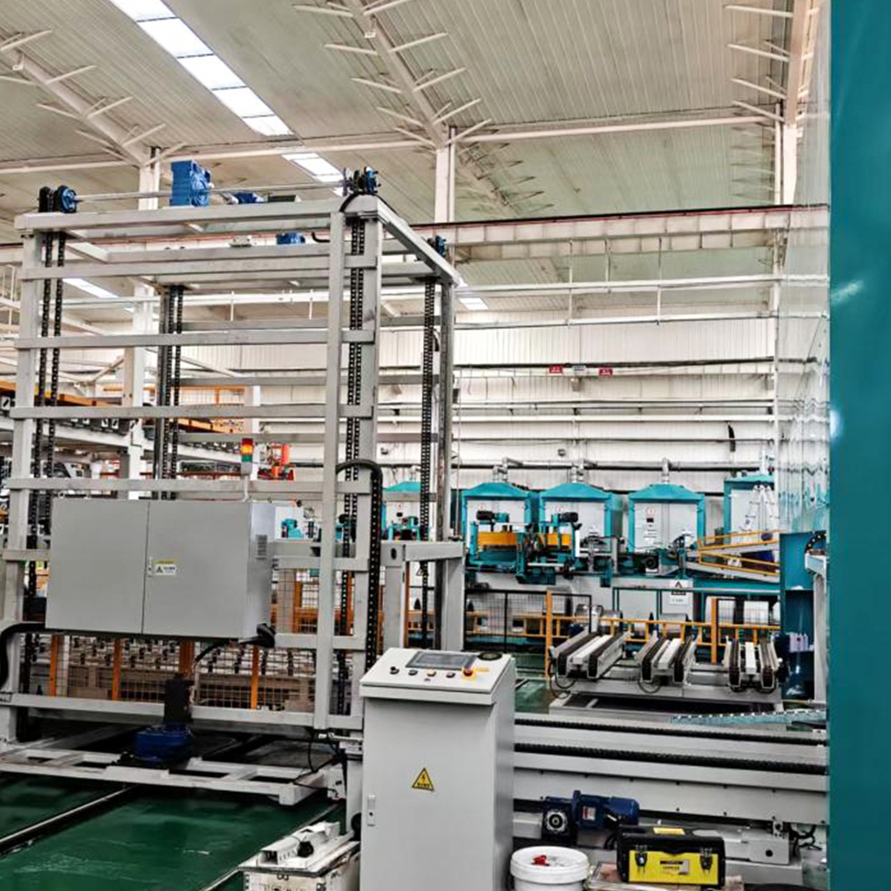 LXD-260-2 Jalur Penumpukan Inti Transformator Offline