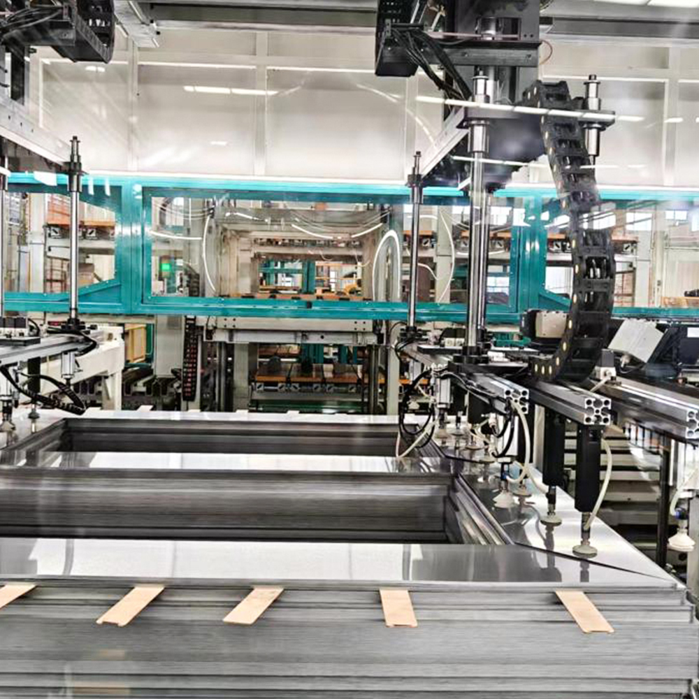 ZXD-440 Lini Produksi Penumpukan Inti Transformator In-line Otomatis