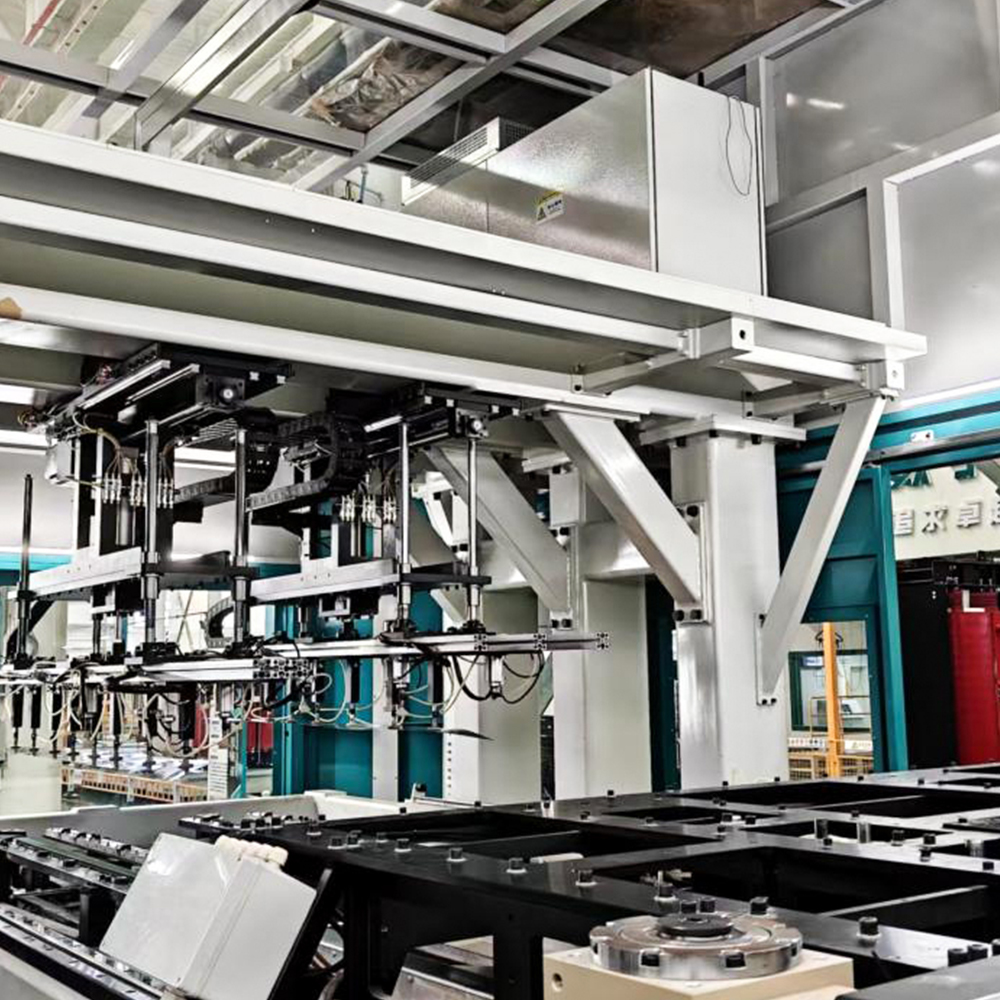 ZXD-440 Lini Produksi Penumpukan Inti Transformator In-line Otomatis